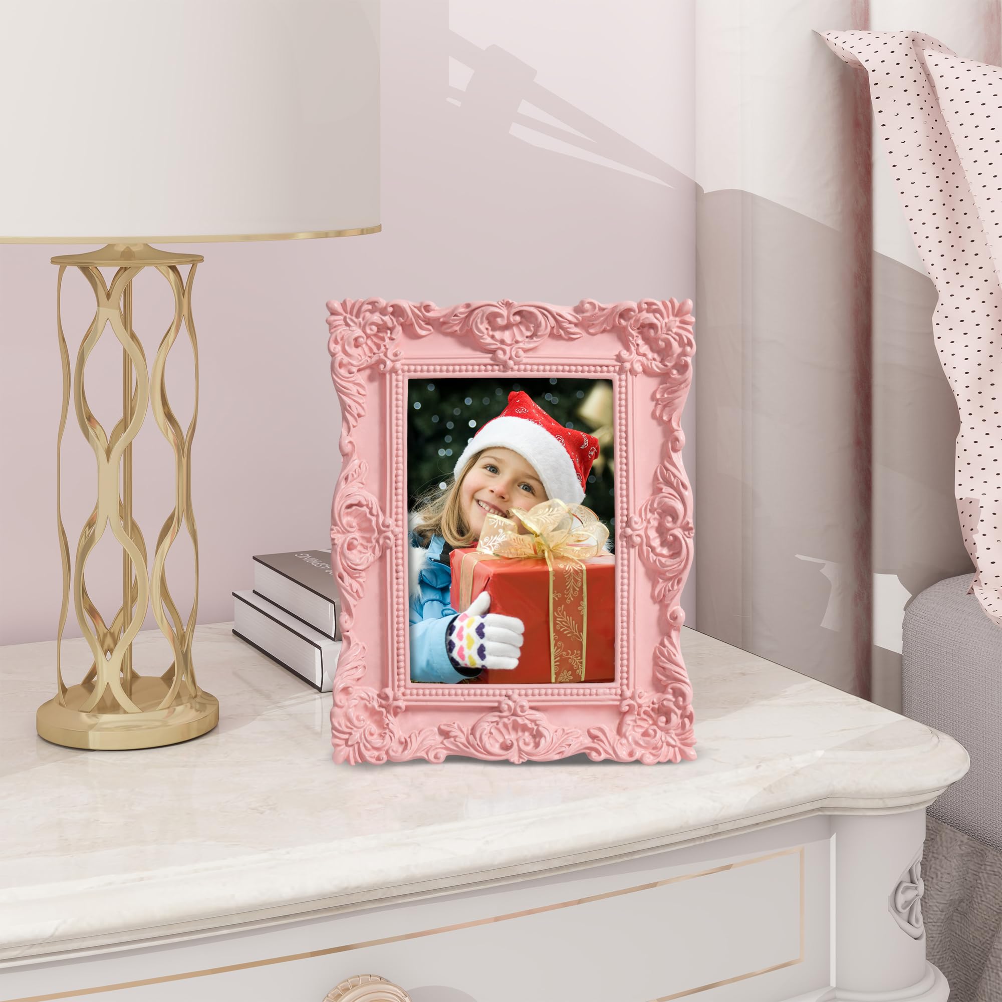 Amazon.com - Axeman 4x6 Picture Frame, Vintage Textured Hand